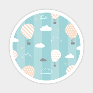 Sweet dreams balloons & clouds for babies Magnet